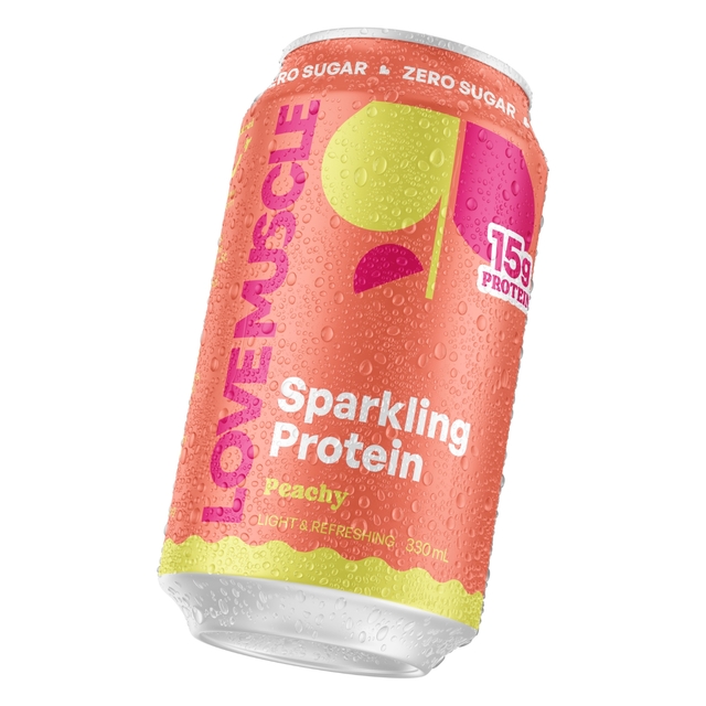 Peachy Sparkling Protein Can Single