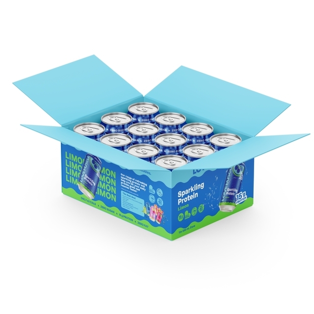 Limon Sparkling Protein Water 330ml 12-pack