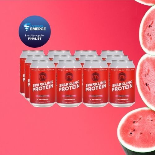 Watermelon Sparkling Protein Water 330mL 12-pack