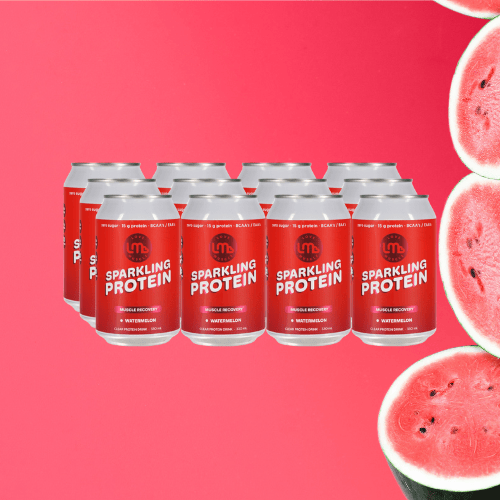 Watermelon Sparkling Protein Water 330mL 12-pack